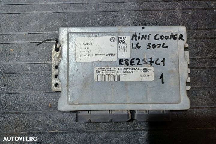 Calculator motor ECU 1214-7557395-01 - 1.6 1214-7557395-01 - 1.6 Mini - 2