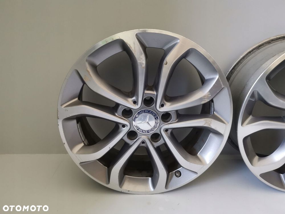 MERCEDES C KLASA W205 ALUFELGI FELGI ALUMINOWE 17 7J ET48.5 A20554010200 - 3