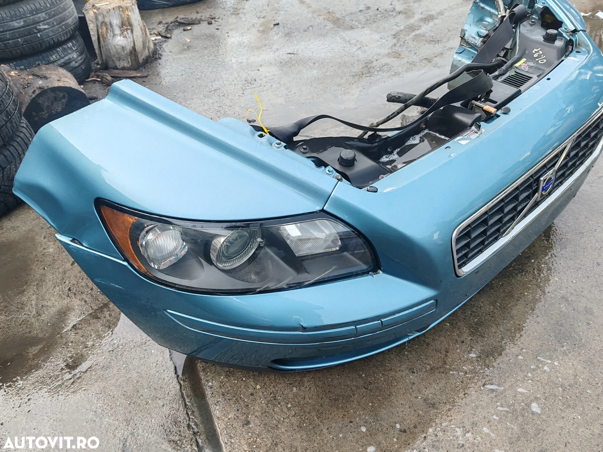 FATA COMPLETA VOLVO S40 V50 2004-2008 BARA FATA + FARURI + RADIATOARE - 4