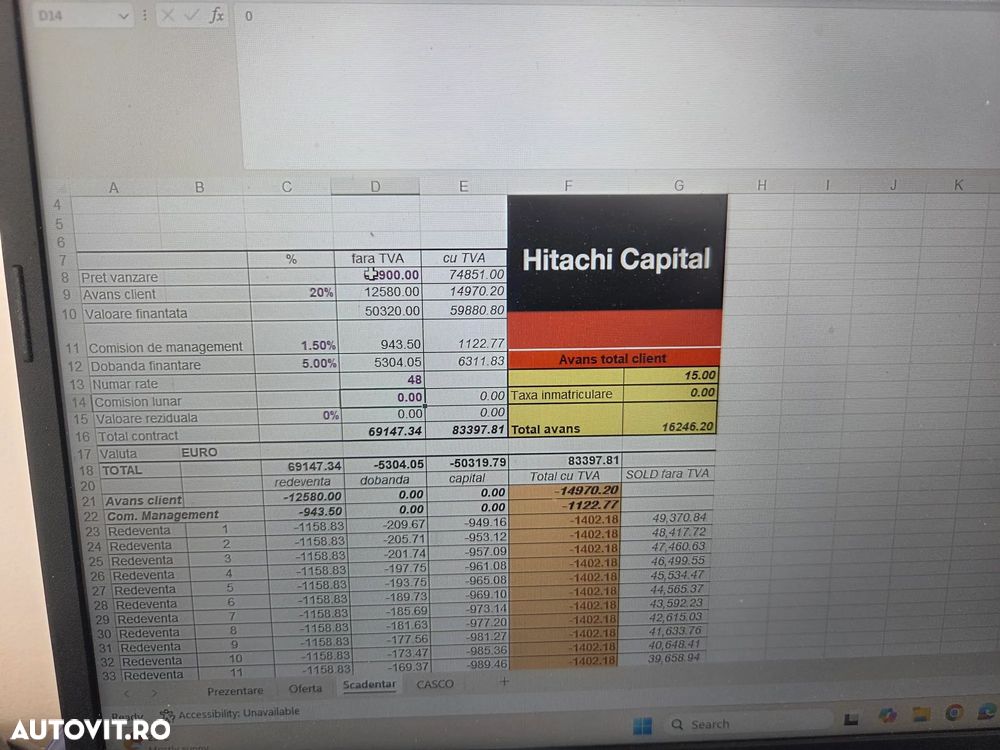 Hitachi ZX85USB-6, 2022, 2.513 ore, Masa 8,6 tone, CUPLA RAPIDA HIDRAULICA+3 CUPE NOI, inst picon pe brate, Camera pt masalier, Aer cond, senile cauciuc 90% ok, ad sapare 6m, computer de bord in romana, CA NOU, posibil leasing 4 ani, PROMOTIE 62.900 Euro+tva - 5