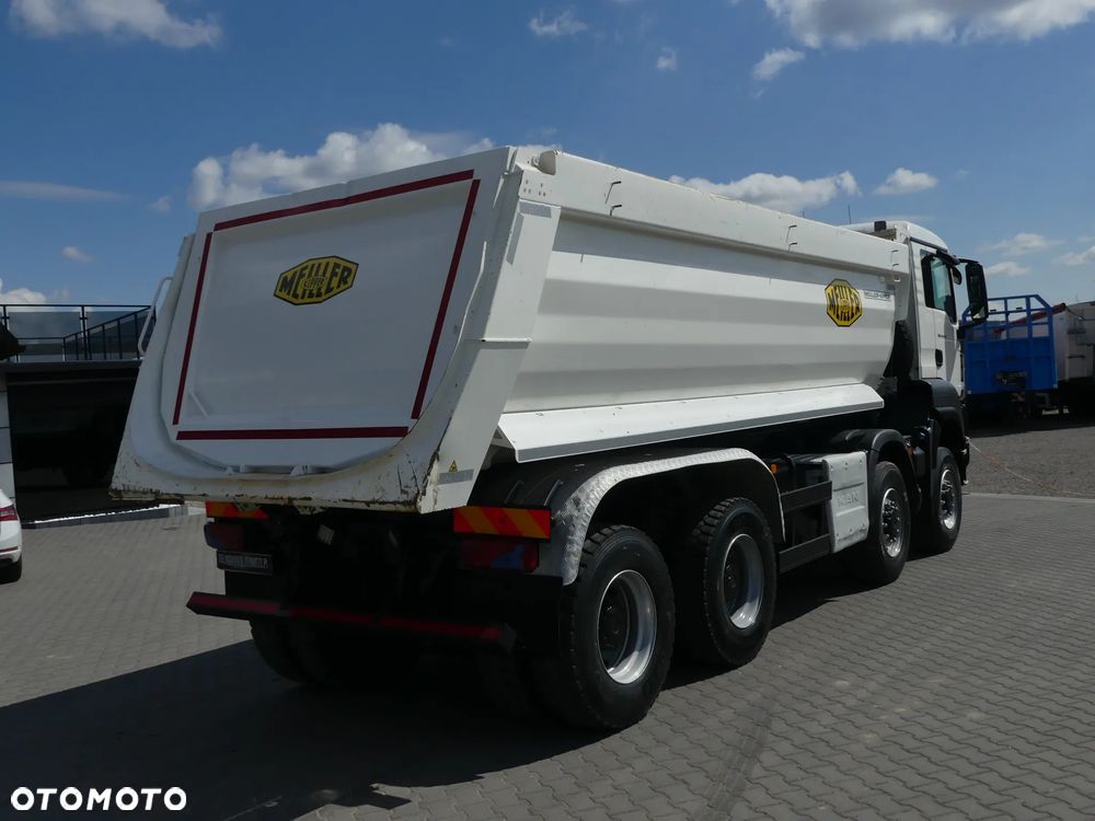 MAN TGS 41.460 / 8x8 / WYWROTKA MEILLER / MANUAL / NISKI PRZEBIEG / - 13