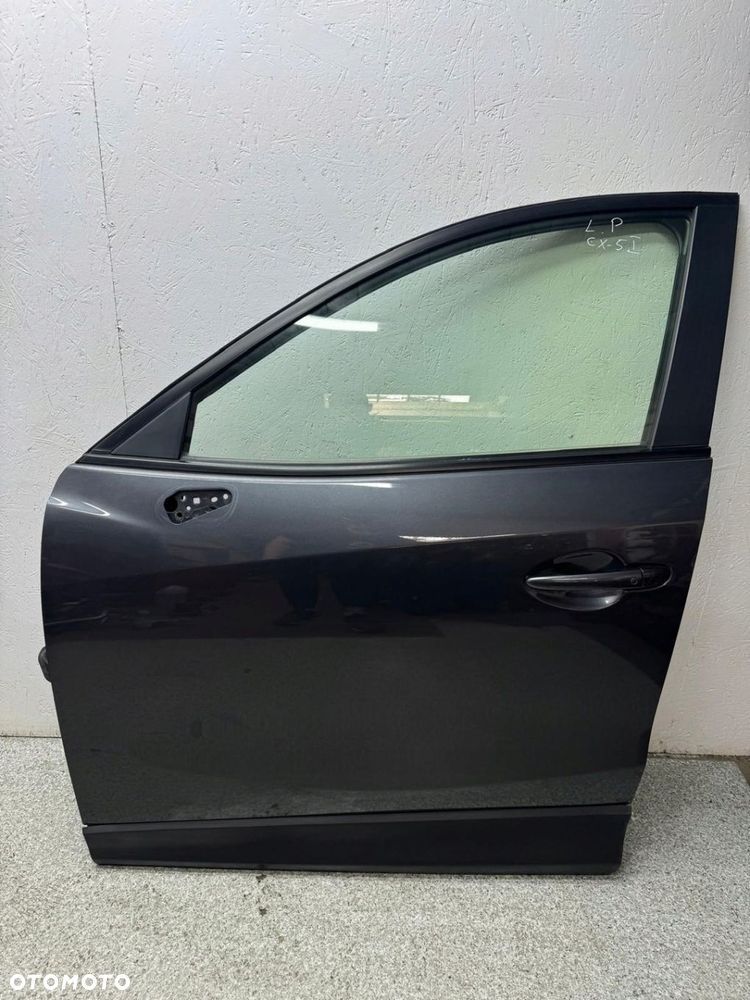 DRZWI KOMPLETNE LEWY PRZÓD MAZDA CX5 CX-5 2012-2017r KOD KOLORU 42A
