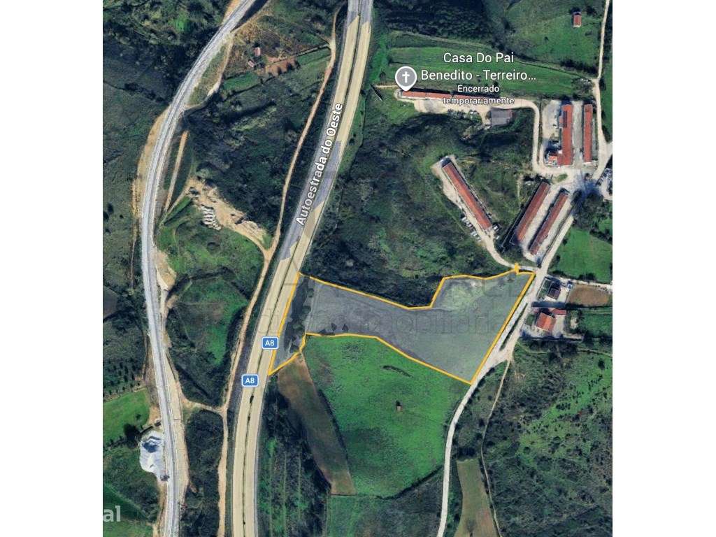 Terreno Industrial, Sapataria - Sobral de Monte Agraço, 21.120 m2 - Grande imagem: 2/2