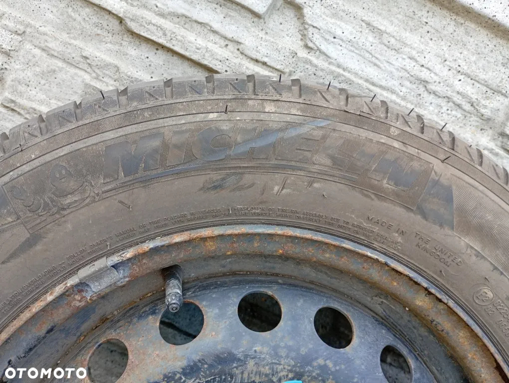 Felga Stalowa Opona Michelin 195/65R15 Koło Zapasowe Renault Kangoo II III Citan W415 - 2