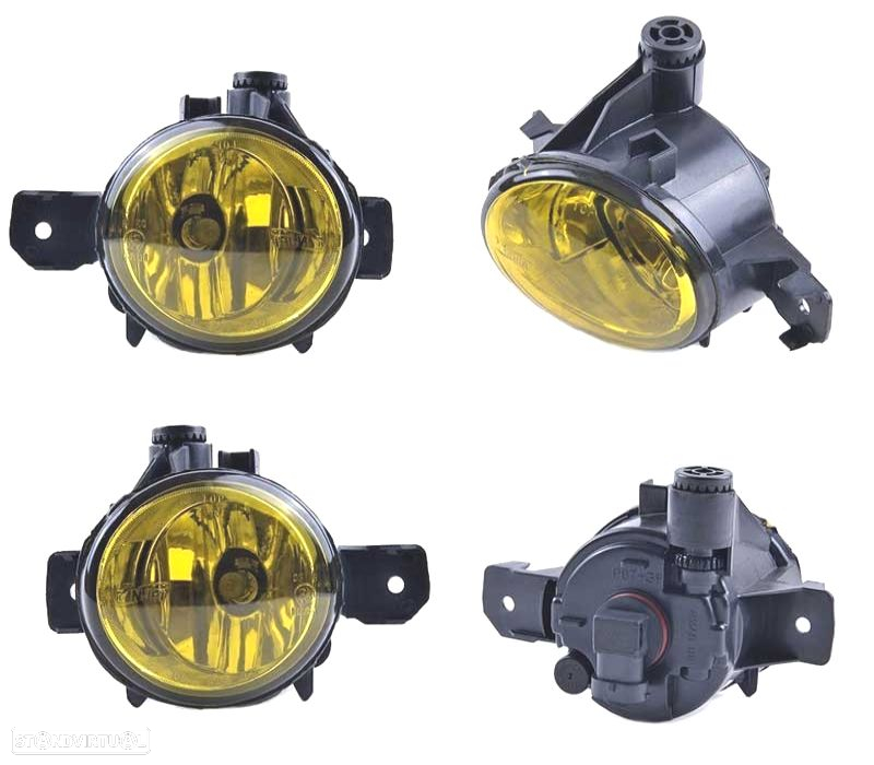 FARÓIS NEVOEIRO AMARELOS PARA BMW E87 E82 E88 X3 X5 - 2