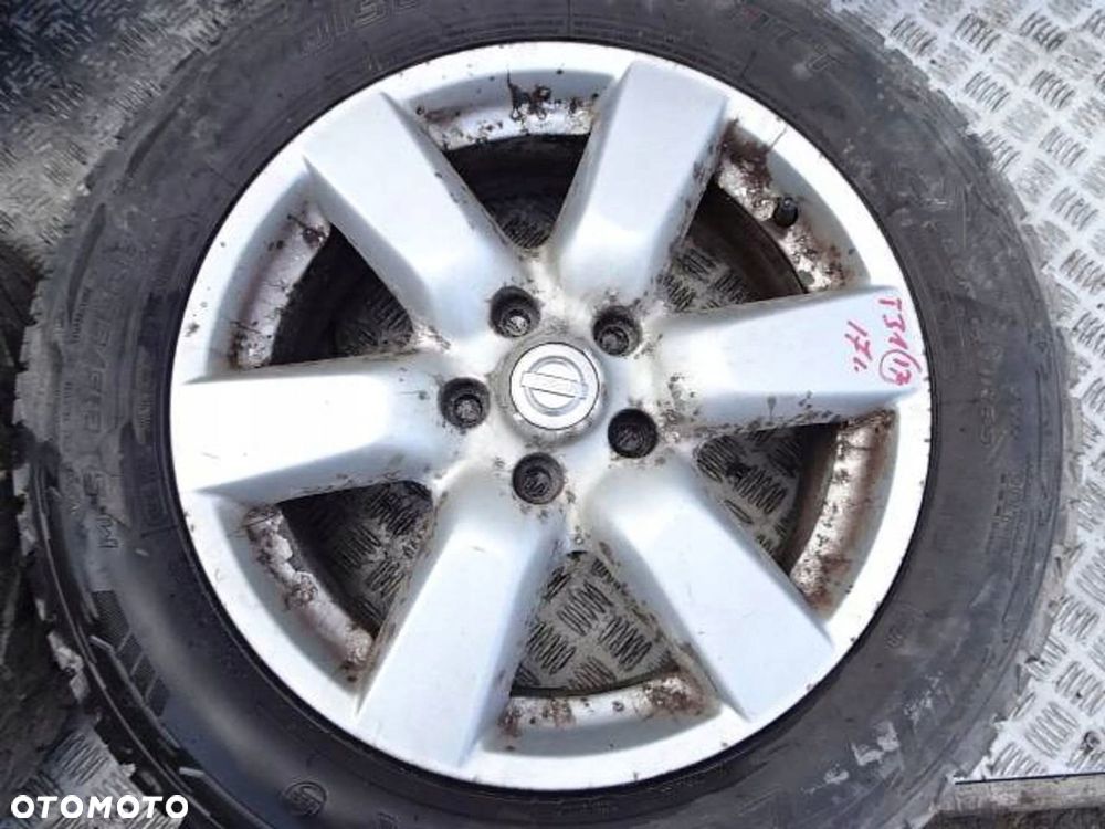 Alufelgi z oponami KPL. Nissan X-Trail T31 17" 5x114.3 ET 45 - 10