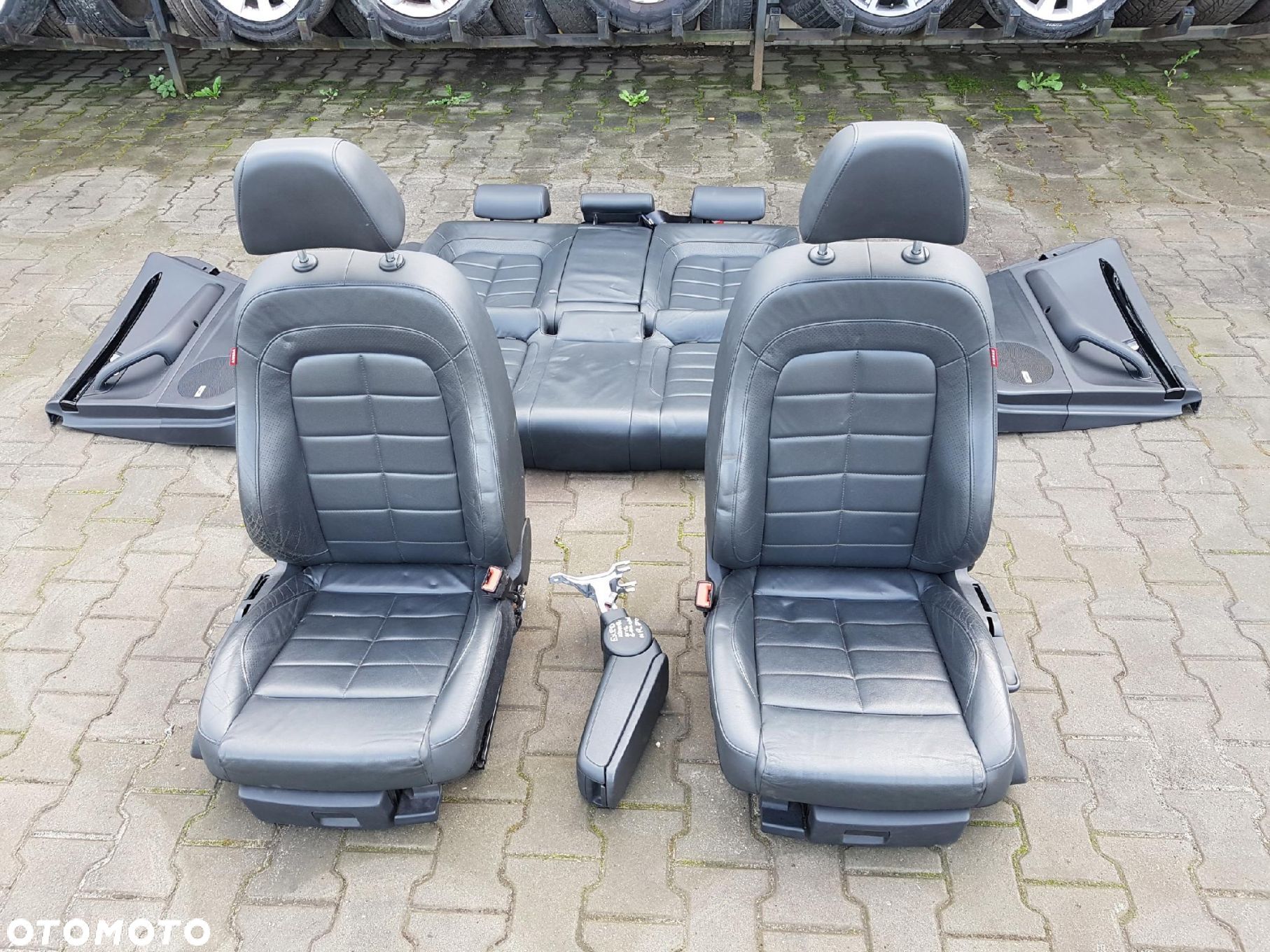 SEAT EXEO 09-13 KOMBI FOTELE KANAPA SKÓRY SKÓRZANE - 1