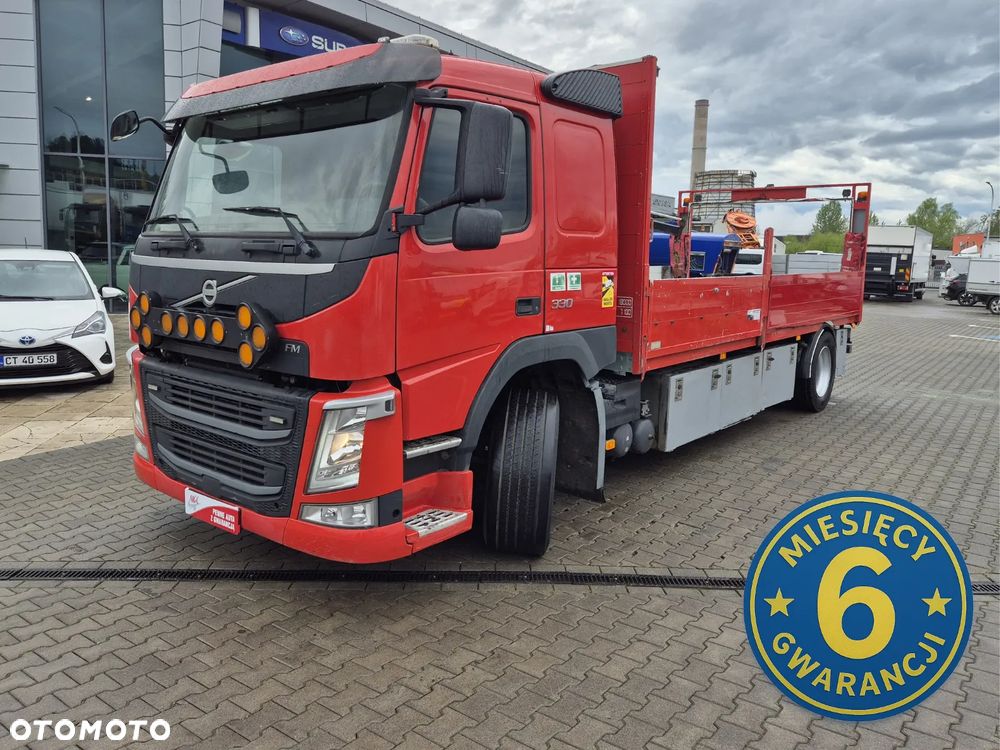 Volvo FM 330 / SKRZYNIA / HDS HIAB 840KG / KABINA SYPIALNIANA / AUTOMAT / HAK - 2
