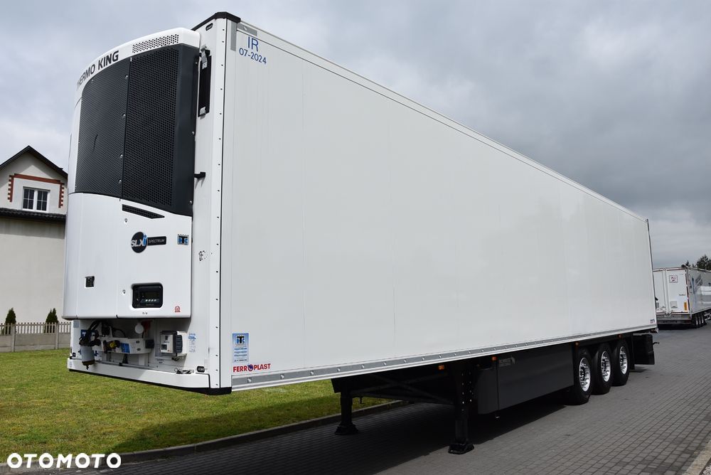 Schmitz Cargobull CHŁODNIA THERMOKING SLX / 4 RYGLE / OŚ PODNOSZONA / PALECIARA / ELEKTRYKA / DRUKARKA /  STAN IDELNY !!! - 2