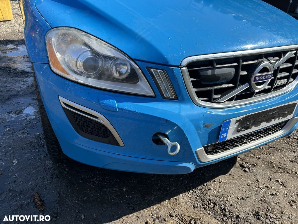 Bara fata Volvo XC60 2008 - 2013 ALBASTRU (1233) model cu spalatoare far - 5