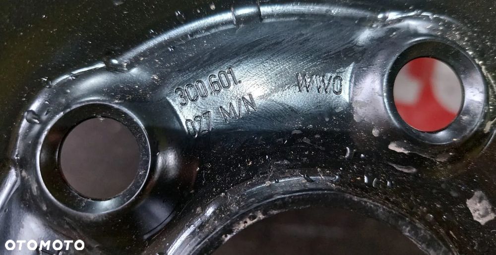 KOŁO ZAPASOWE 205/55 R16 16" + WKŁAD ZESTAW NAPRAWCZY 3T0601012BP 3T0012115  SKODA SUPERB II KOMBI - 3
