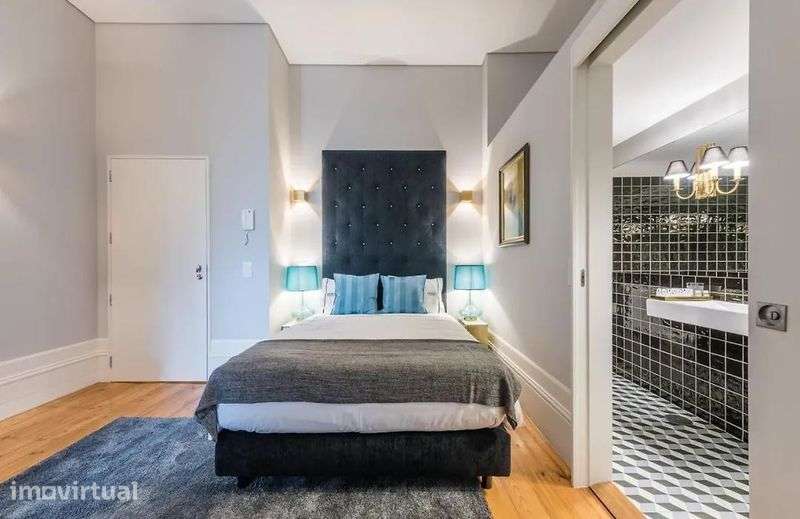 Arrendo T1 Centro do Porto - Apartamento Mobilado com Jardim - Grande imagem: 3/12