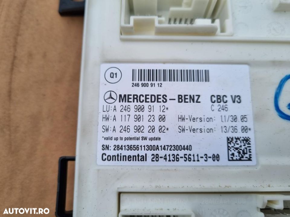 modul sam fata mercedes gla w156, b class w246 - 2