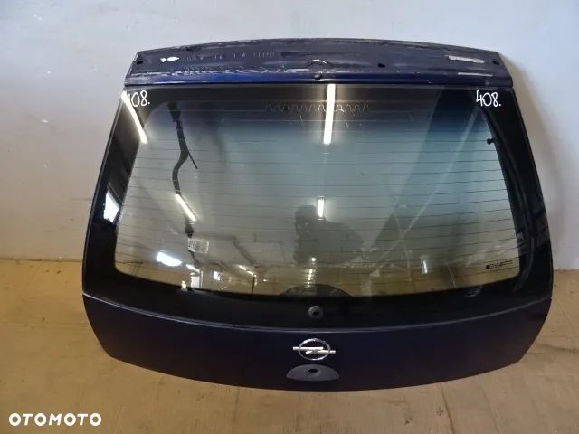 KLAPA TYŁ TYLNA SZYBA BAGAŻNIKA OPEL CORSA C HB 3D LAK: Z21B NR408 - 1
