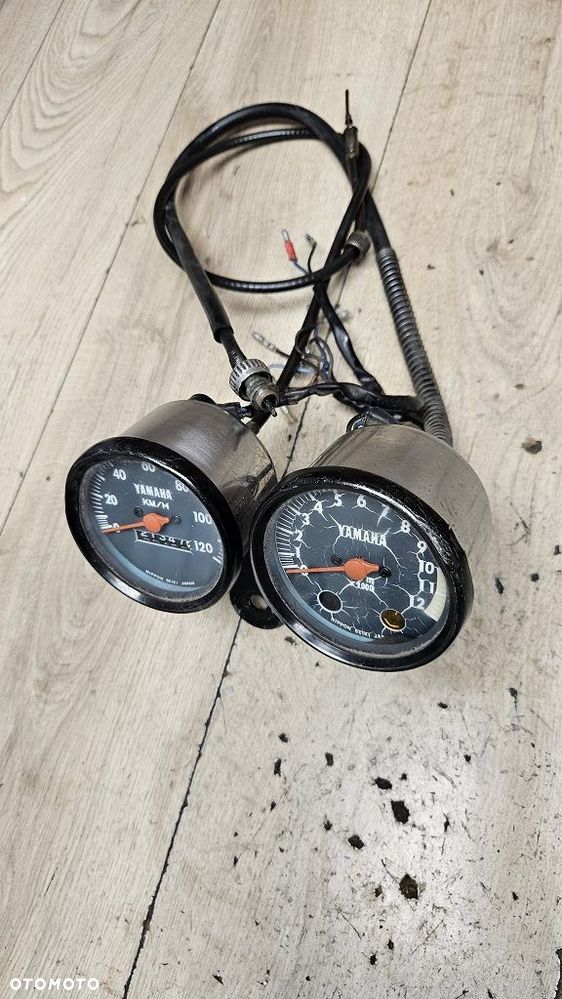 Yamaha RD50  rd 50 prędkościomierz obrotomierz licznik linka - 3