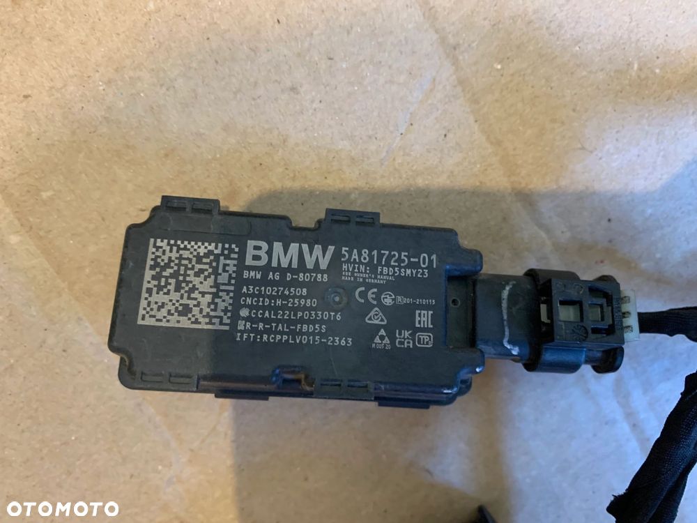 WIĄZKA INSTALACJA ZDERZAKA PRZÓD PDC BMW 7 G70 5A75703 5A81725 - 7