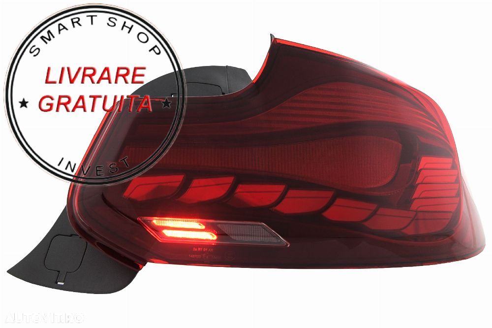 Stopuri OLED BMW Seria 2 F22 F23 M2 F87 (2014-2020) Semnal Dinamic Secvential- livrare gratuita - 14