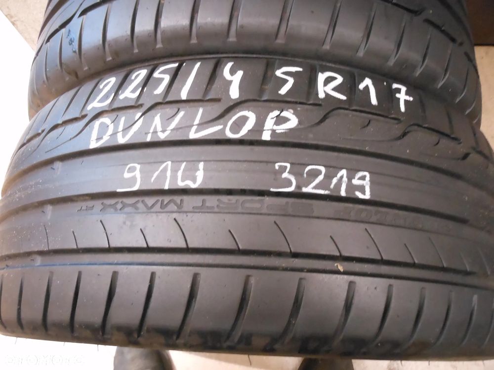 Opony 225/45r17 dunlop sport maxx rt 6,8mm lato para - 2