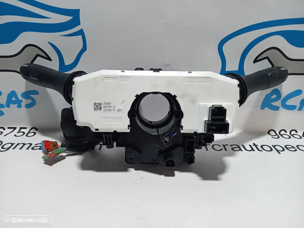 Comutador Piscas Escovas Fita de Airbag Renault Grand Scenic 4 255678341R - 9