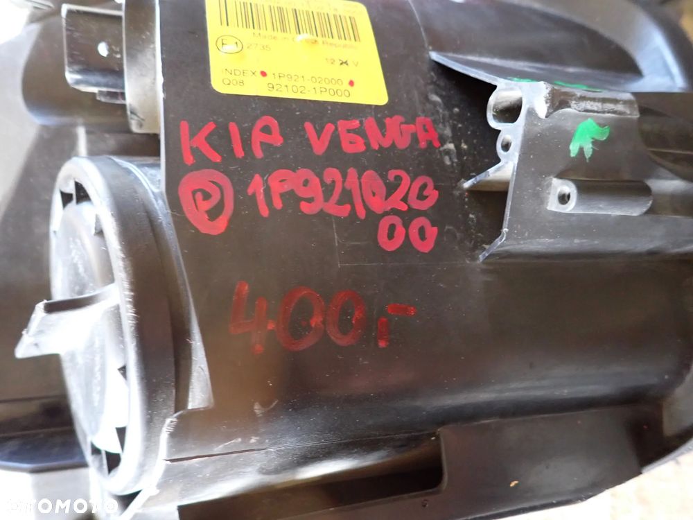KIA VENGA LAMPA PRAWY PRZÓD EUROPA 1P92102G00 - 7