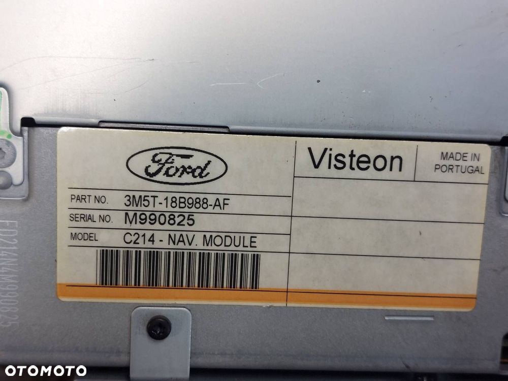 RADIO ODTWARZACZ  FORD C-MAX I MK1 3M5T-18B988-AF 3M5T-10E889-AD - 3