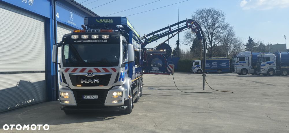 MAN TGS 35.500 KROLL Recycler CVS 3100 URACA P4-45 540ll/175bar - 10