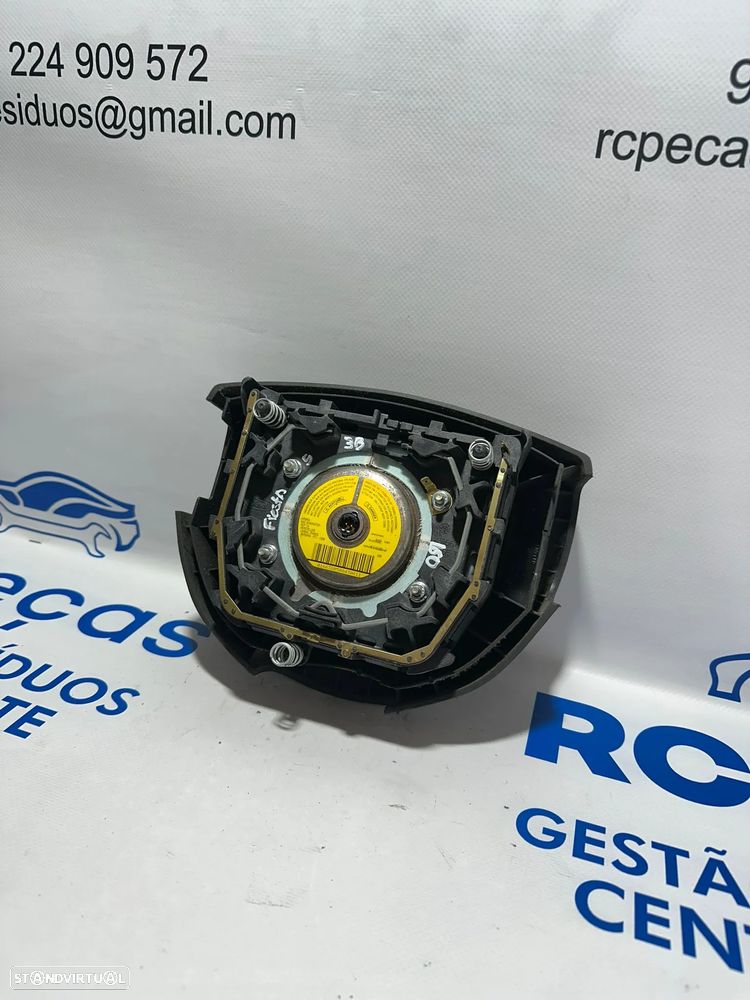 .Airbag Volante Guiador Original Ford Fiesta 5 5S6AA042B85AAZHHD 2002 - 2005 - 6