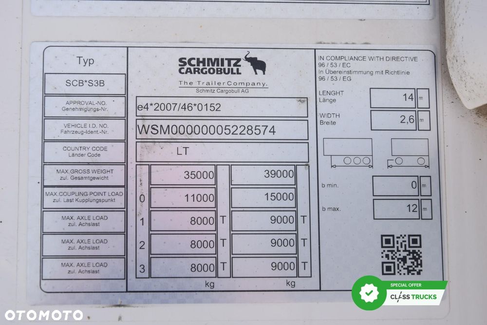 Schmitz Cargobull SKO Double Deck FP 60 ThermoKing SLXi 300 - 16