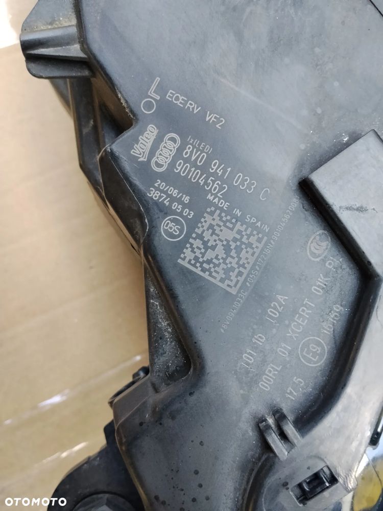 Lampa Lewa Full LED Audi a3 8v Lift Europa bdb stan - 2