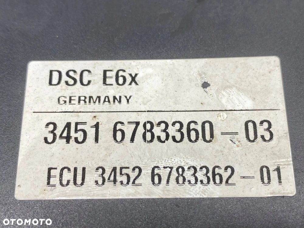 POMPA ABS BMW E61 2.0 177KM 6783360 - 11