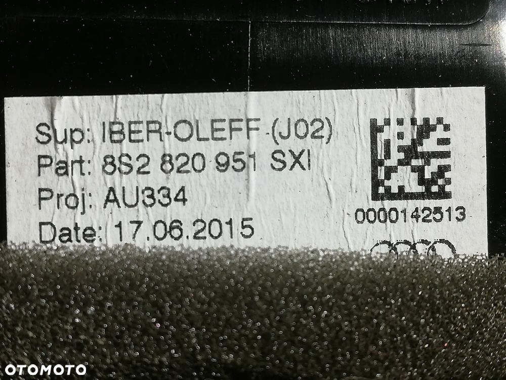Audi TT 8S kratki nawiewu kratka reuglacja 8S2820903 8S2820901 8S28209051 8S2820951 8S2820952 - 3