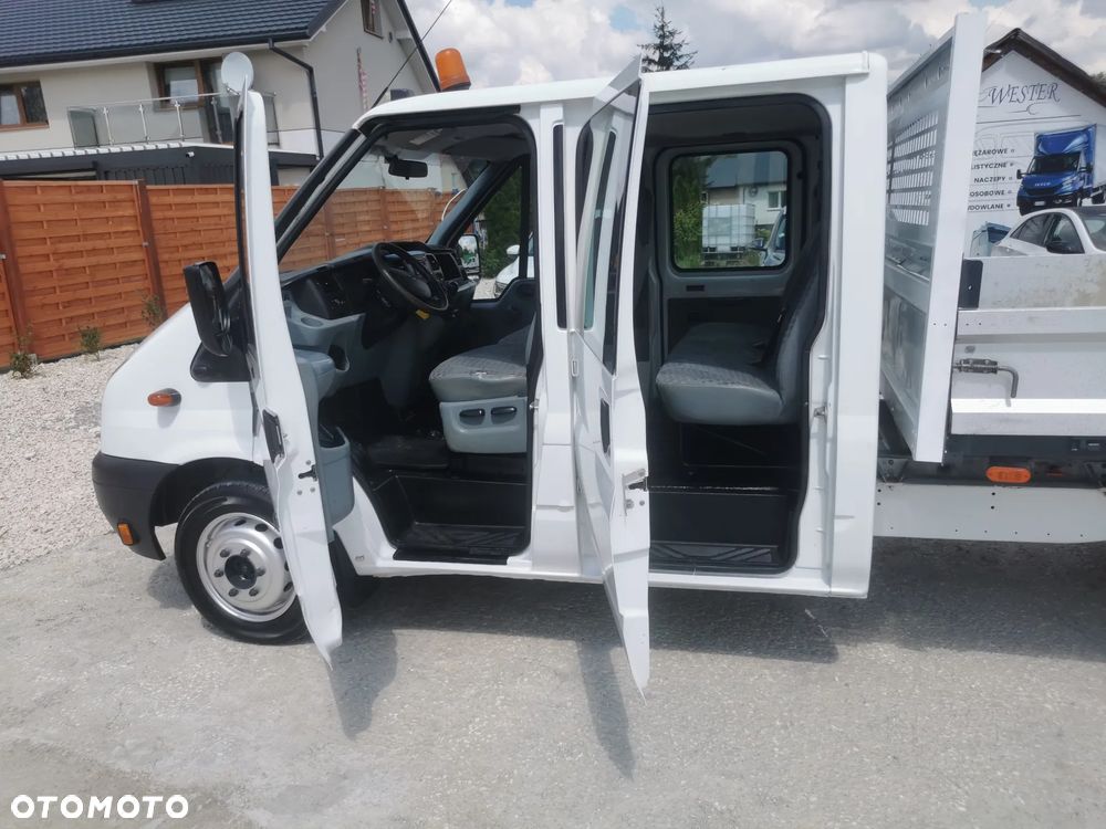 Ford Transit Brygadówka wywrotka Klimatyzacja Dubel hak kiper doka Tranzit - 11