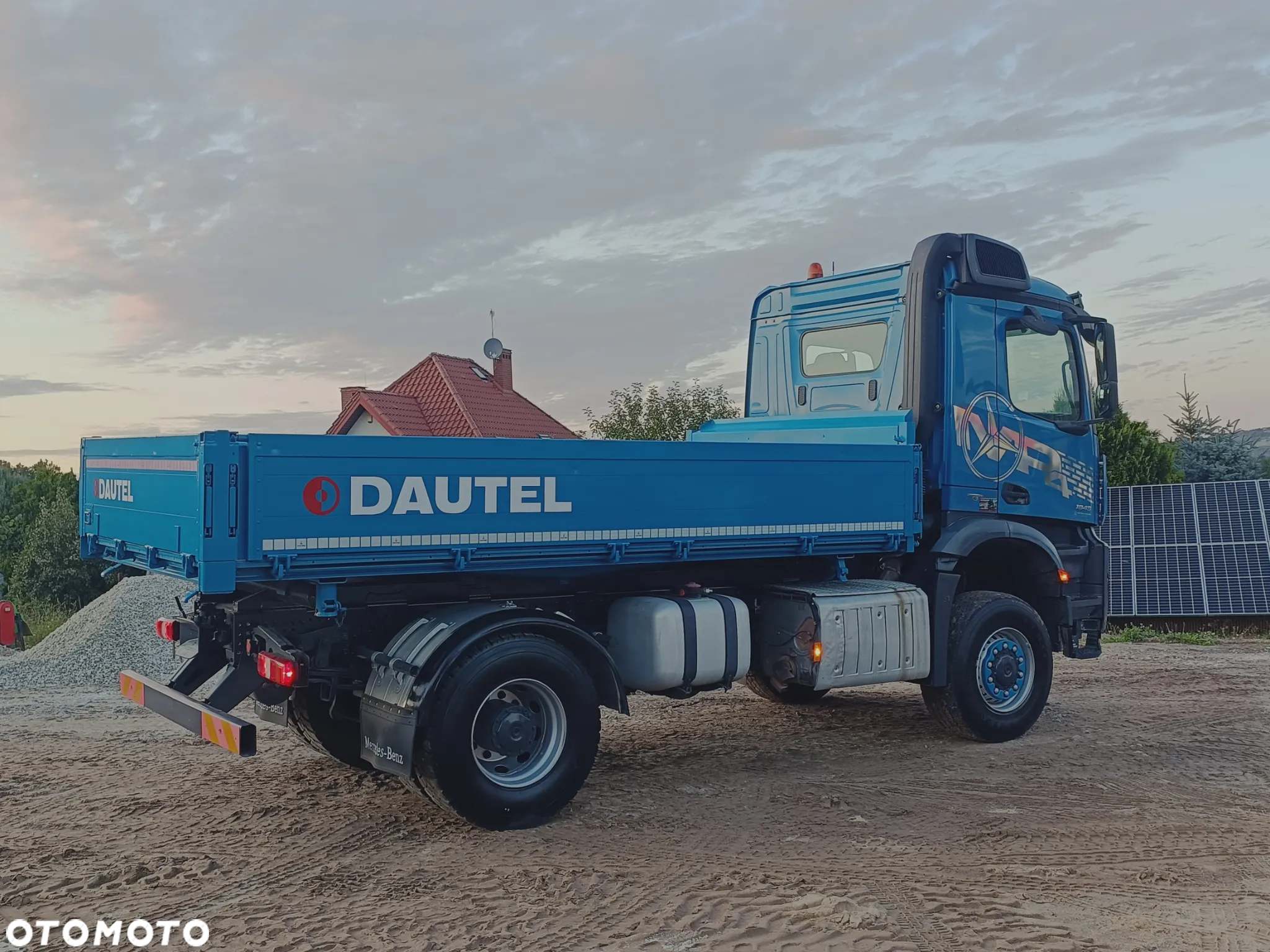 Mercedes-Benz Arocs 1843 4x4 E6 Dautel Kipper Retarder Resor Blokady - 14