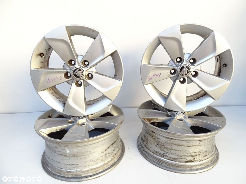 ALUFELGI 16 5x112 ET45 7 5L0601025E SKODA YETI OCTAVIA II SUPERB II 4x4 - 1