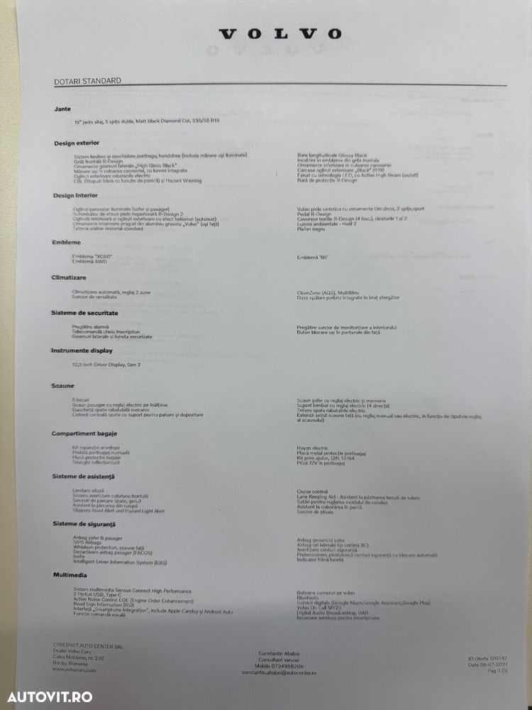 Volvo XC 60 B5 B AWD Geartronic RDesign - 39