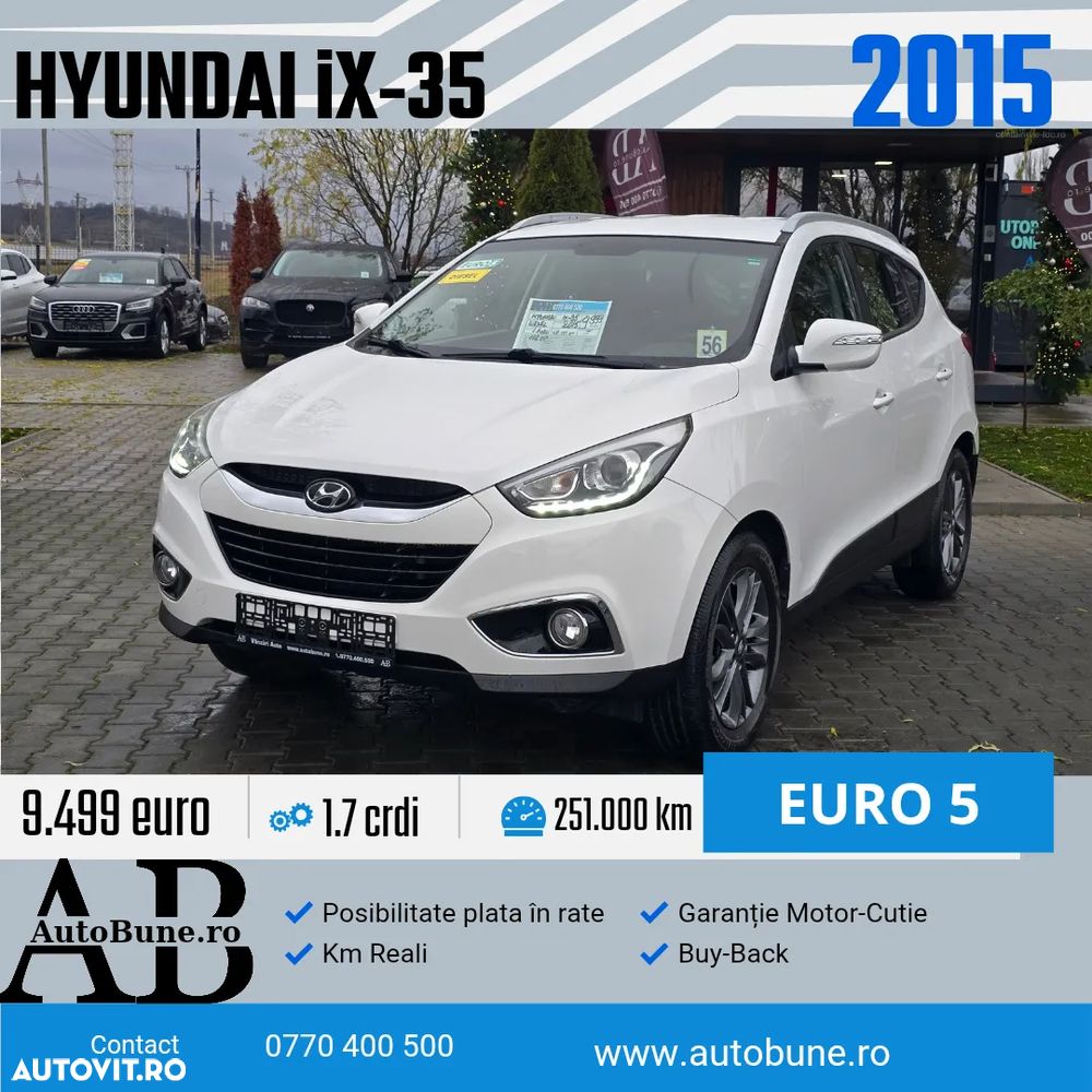 Hyundai ix35 1.7 CRDI 2WD blue Trend - 1