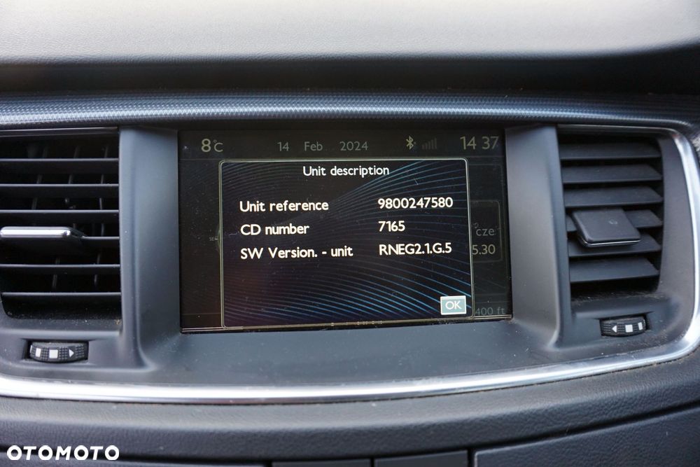 RADIO NAWIGACJA FABRYCZNA 508 I SW 9800247580 RNEG2 PEUGEOT 2010-2018 - 6
