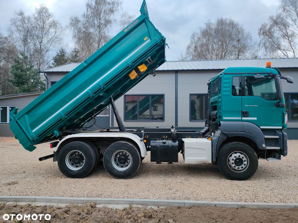 MAN TGS 26.480  / 6x4 / MEILLER BORDMATIK / RESOR - 6