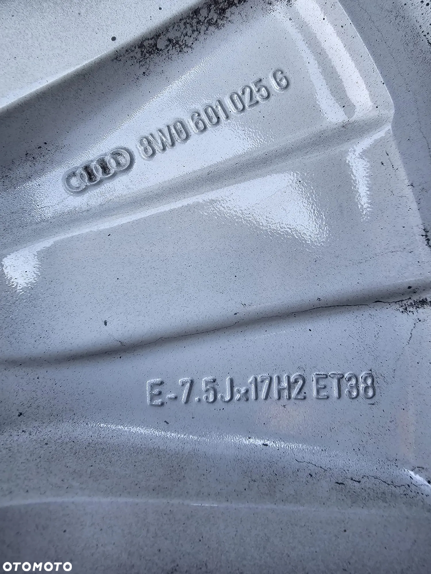 (F127) Audi OE S-Line A4 B9 A6 S6 C8 / 8W0601025G /  7,5Jx17 ET38 5x112 - 10