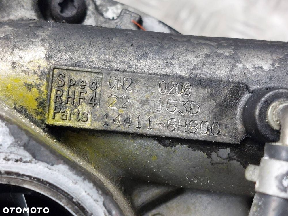 TURBOSPRĘŻARKA TURBINA DO REGENERACJI NISSAN X-TRAIL I 2.2 DCI 14411-8H800 - 6