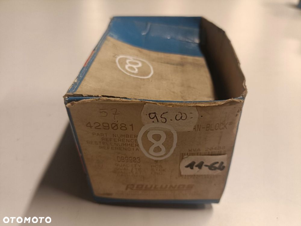 Renault 20 30 PRZEDNIE KLOCKI HAMULCOWE przód 429081 - 2