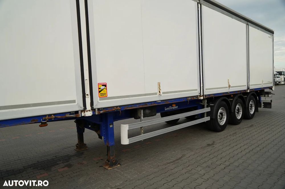 LeciTrailer / CONTAINER / PODEA REZISTENTĂ / LATERALĂ DESCHISĂ / - 11