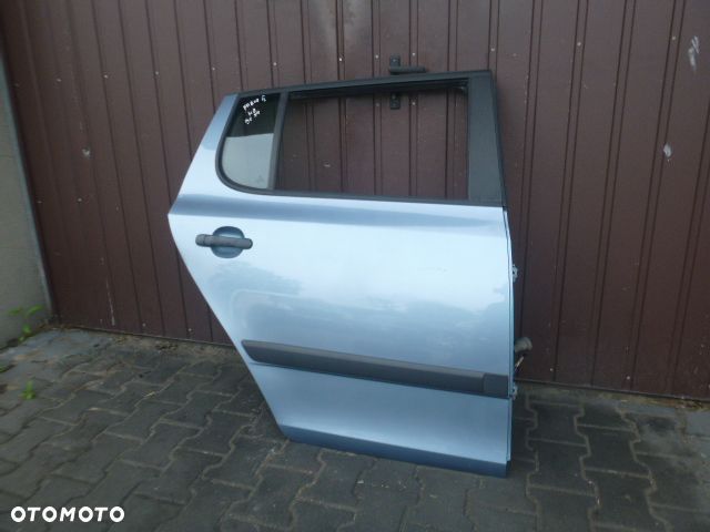 DRZWI PRAWY TYŁ PRAWE TYLNE SKODA FABIA II HB KOMPLETNE KOLOR 9154 07- - 4
