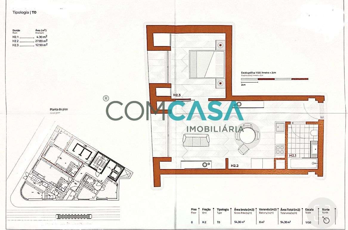 T0 | metro da Av Republica | Investimento | Matosinhos - Grande imagem: 3/4