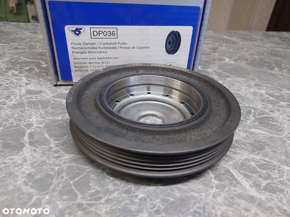 Koło pasowe wału korbowego RENAULT CLIO II, CLIO III, GRAND SCENIC II, LATITUDE, MEGANE II, MODUS, SCENIC II 1.4/1.6 09.98- - 1