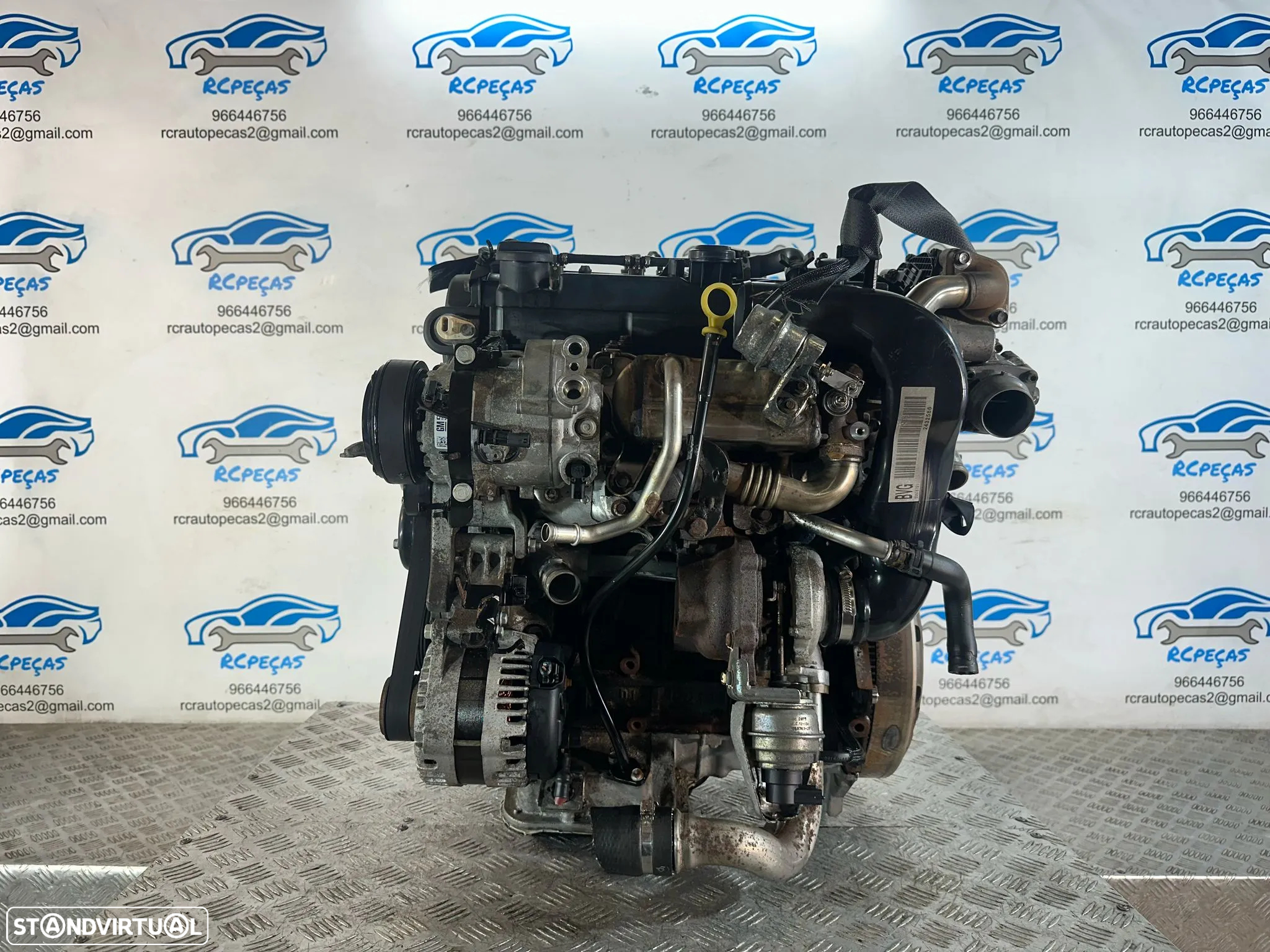 .Motor Completo A17DTE GM Opel Astra J 1.7 CDTi 110cv 16v Denso - 9
