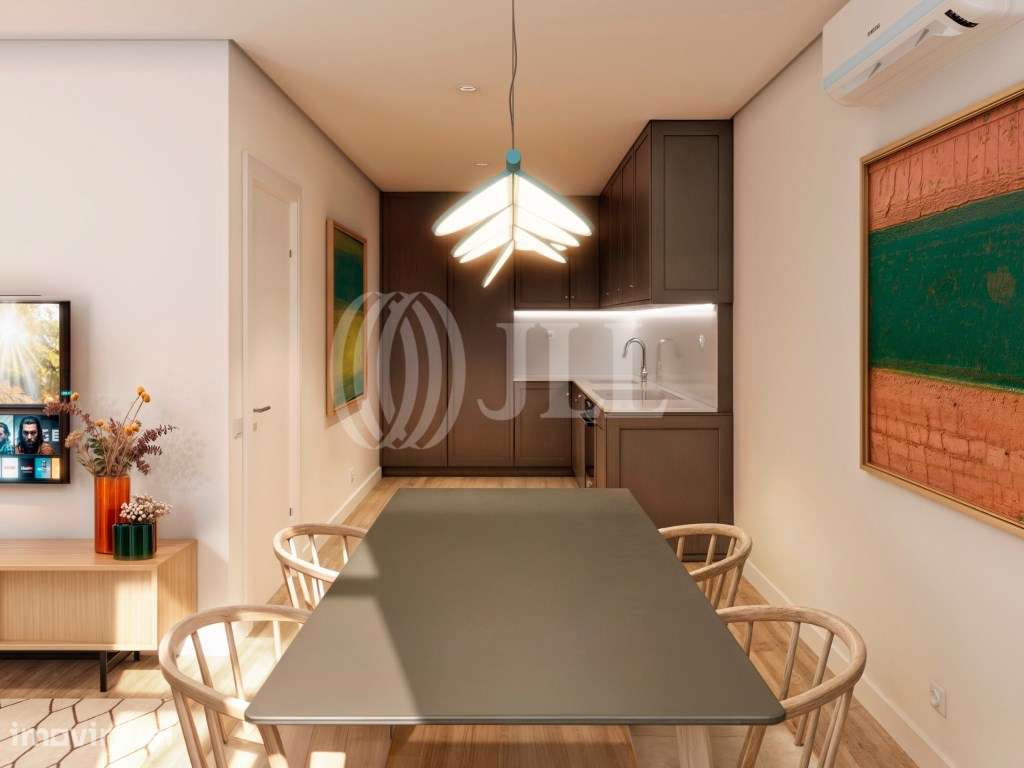 Apartamento T2, novo, no Quartier 100, nas Avenidas Novas, em Lisboa - Grande imagem: 2/20