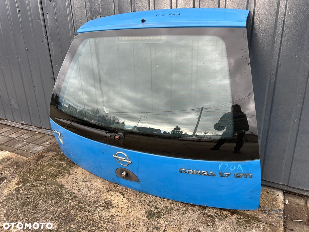 OPEL CORSA C Klapa tylna tył szyba klapy zamek wycieraczka kpl. - 2