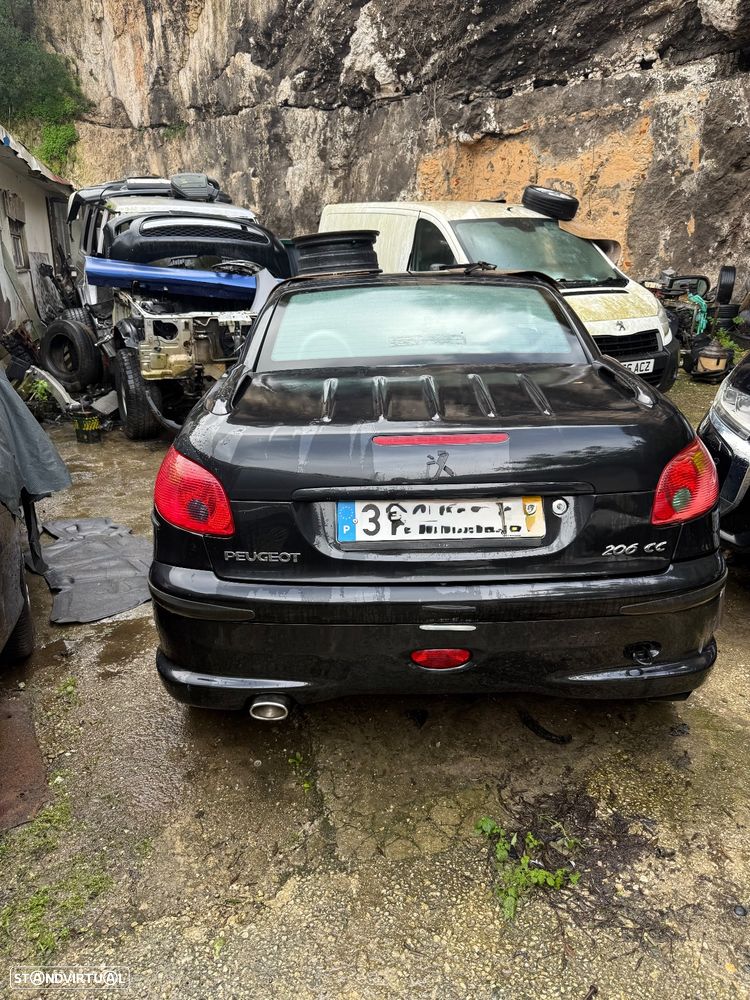Peugeot 206 CC Completo para peças Porta esquerda Porta Direita espelho Elevador elétrico - 1