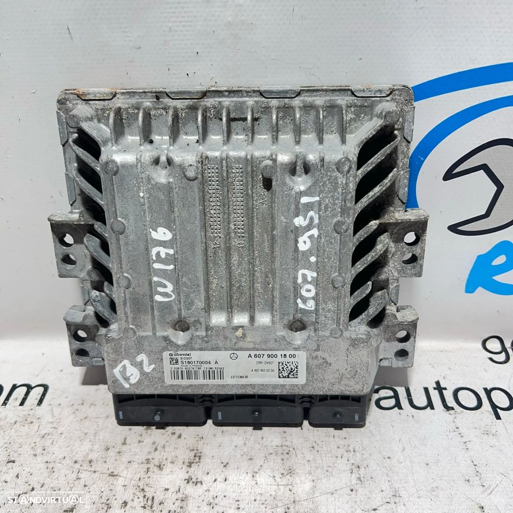 .Centralina Original Motor Continental Mercedes Benz 1.5 DCI K9K 607.931 A 607 900 18 00 / S1800170004 - 2